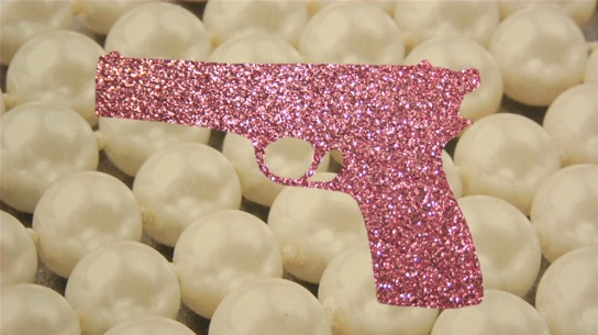 glitter gun